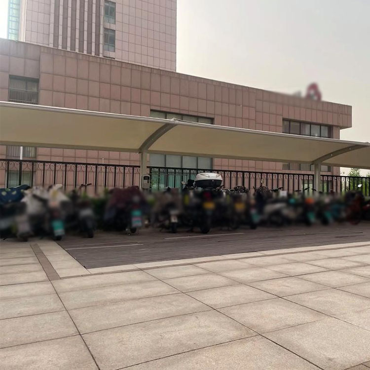 盐山县膜结构电动车棚